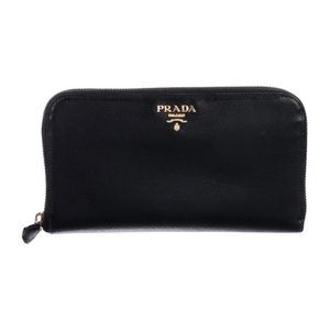 Prada Zip Around Wallet